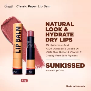 HYGR NATURAL TINTED LIP BALM NUDE SUNKISSED 5G