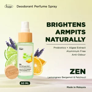 HYGR DEODORANT PERFUME SPRAY ZEN 50ML